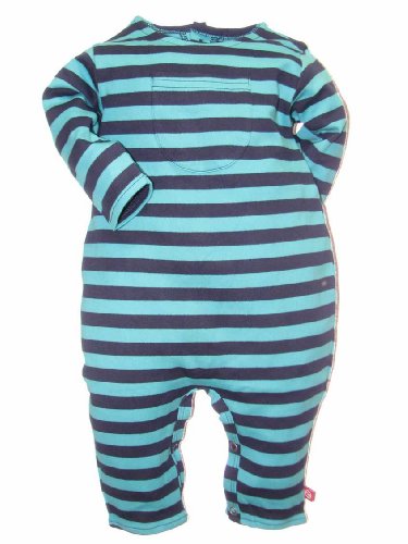 Wide Stripe Coverall by Zutano