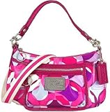 Coach Poppy Kaleidoscope Groovy Shoulder Bag Purse Handbag 14736 Pink Multi