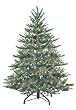 4.5' Just Cut Aspen Frasier Fir Pre-Lit Artificial Christmas Tree - Multi Lights
