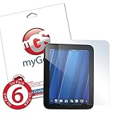 myGear Products CLEAR LifeGuard Screen Protectors for HP TouchPad (6 Pack)