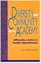 Diversity and Community in the Academy