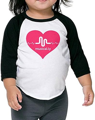 KKK Musical.ly Lover Custom Kid's Casual T Shirts Black