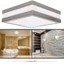 2er Set Wandleuchte Deckenleuchte SAVONA LED E27 f�r bis zu 2x18 Watt; f�r Wohnraum, Bad, Flur, Wand, Decke