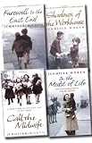 Jennifer Worth Collection 4 Books Set (Farewell To The East End: The Last Days of the East End Midwives, Call The Midwife: A True Story Of The East End In The 1950s, Shadows Of The Workhouse: The Drama Of Life In Postwar London, In the Midst of Life)