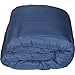 Clara Clark Comforter - All Season Down Alternative Bedding Comforter/Duvet Insert, Ultra Soft, Box Stitched. King Size, Navy