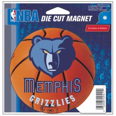 Memphis Grizzlies Official Logo 4"x6" Magnet