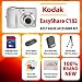 Kodak Easyshare C182 Point-and-shoot Digital Camera (Silver), 12 Mp, 3x Optical Zoom Lens, 3