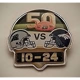 Denver Broncos 2016 Super Bowl 50 Champions Duel Helmet Score Pin Aminco