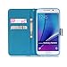 Galaxy Note 5 Case,CASELAND Samsung Galaxy Note 5 Case PU Leather Flip Wallet Case for Samsung Galaxy Note 5 [Flower]