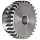 Boston Gear Spur Gear, 14.5 Pressure Angle, Cast Iron, Inch, 20 Pitch