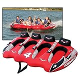 Sporting Goods : Kwik Tek Airhead Viper 4 Inflatable Towable