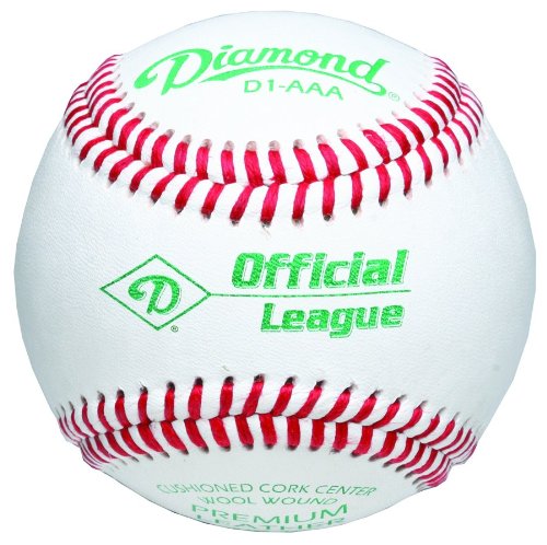 Diamond Sports Official League Leather Baseball