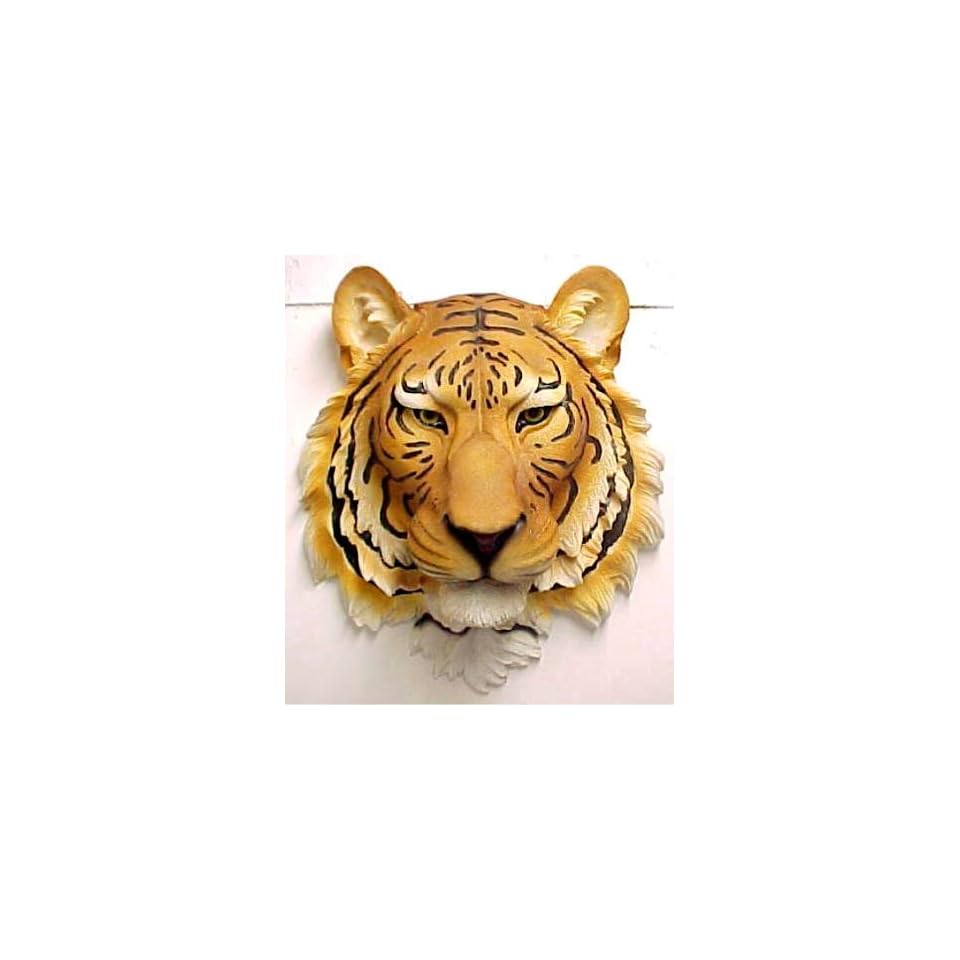 Skulpturen Möbel & Wohnaccessoires Bengal Tiger Head Mount Wall Statue