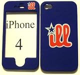 Philadelphia Phillies ILL **Hot Design** baseball logo Apple iPhone 4 4g Faceplate Hard Cell Protector Case Housing Cover Snap On NEW !!