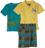 Nannette Boys 2-7 3 Piece Short Set