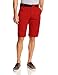 Southpole Men's Belted Twill Chino Short with Washings