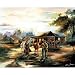 Gina Femrite Homestead cowboys horses Art Print POSTER - 16x20