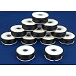12 Black Conso Nylon Beading Thread Spools #69 32yds