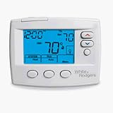 White-Rodgers 1F86-0471 NA 80 Series Single Stage Non-Programmable Thermostat with Blue Display Screen
