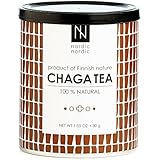 NordicNordic - Hand Picked Chaga Mushroom Tea, Product of Finland (Natural)