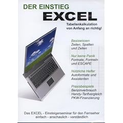 Excel - der Einstieg - Die Microsoft EXCEL Schulung - DVD