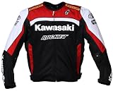 Joe Rocket Kawasaki Mens Mesh/Textile Motorcycle Jacket Red/Black/White Large