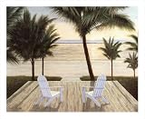 Palm Beach Retreat by Diane Romanello,11 in. x 9 in.