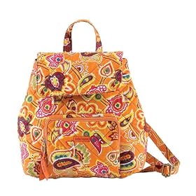 Click here to buy Tangerine Coventry Mini Back Pack by Victorian Heart.