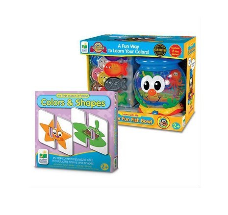 My First Learn with Me Color & Shapes and Color Fun Fish Bowl Set