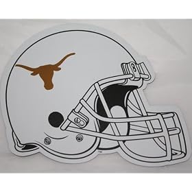Texas Longhorns ''Helmet'' NCAA Car Magnet
