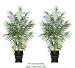 TWO 7' Artificial Tropical Areca Palm Trees, with No Pot,