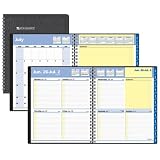QuickNotes Recycled Weekly/Monthly Planner, 8-Inch x 9 7/8-Inch, Black, 2011/2012 (76-11-05)