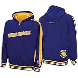 Warriors Mitchell & Ness NBA Court Vision Hoody - Men's