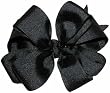 Hair Bow ~ Large GrosGrain Tied Bow (Assorted Colors)