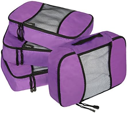 Bagpake 4 Set Packing Cubes-Travel Luggage Packing Organizers-4 Medium