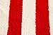 Utopia Premium Beach Towel 30-Inch x 60-Inch, 4-Pack, Red Cabana Stripe