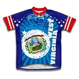 West Virginia Cycling Jersey for Men