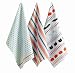 Tag Halloween Party 100-Percent Cotton Dishtowels, Set of 3