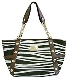 Michael Kors Delancey Tribal Zebra Print Purse