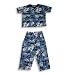 B.T. Kids - Toddler Boys Short Sleeved Pajama Set, Grey, Blue