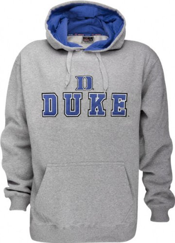 Buy Duke Blue Devils Automatic Fleece Grey Hooded Sweatshirt