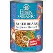 Eden Organic Baked Beans with Sorghum and Mustard, 15-Ounce Cans (Pack of 12)