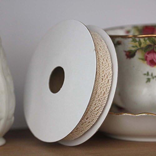 Lace Ribbon Reel Cream x 5m - Wedding / Craft / Scrapbooking