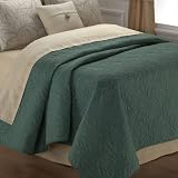 Avenue 8 Torrin Coverlet - Green - King by Avenue 8