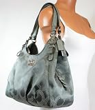 Authentic Coach Dotted Op Art Signature Grey Fieldstone Mia Maggie Hobo Handbag 16505 Reviews