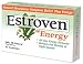 Estroven Plus Energy & Vitamin D Capsules, 40-Count Boxes (Pack of 2)