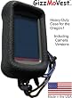 Garmin Oregon 550t, 450t, 450, 550, 400, CASE for the Garmin Oregon in Tactical Black. Composite Molded Protection includes unbreakable Metal Belt Clip & Lanyard. MADE IN THE USA by GizzMoVest