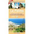 La Palma 1 : 50 000: Topografische Karte mit Schummerung und H�henlinien