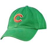 Chicago Cubs Franchise Green / Red Logo Cap by Twins Enterprises