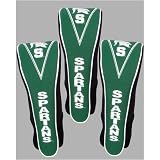 New! Datrek Collegiate Headcover, Set of 3 - Michigan State